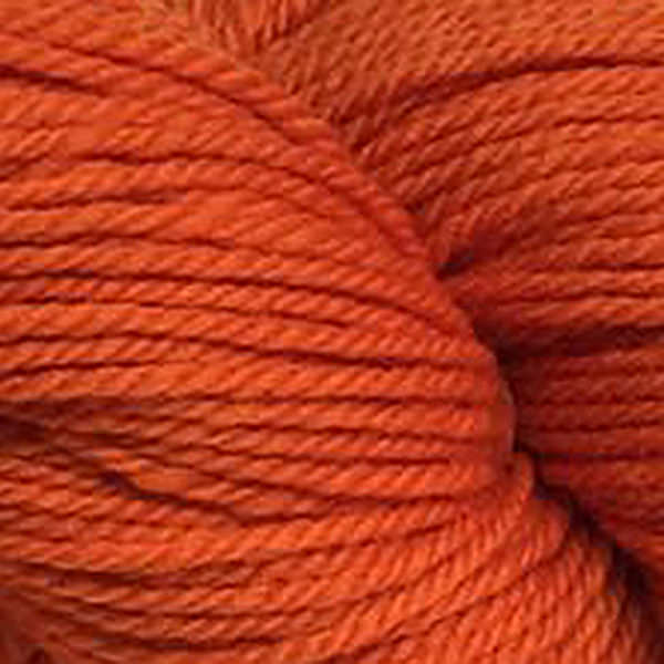 Orange Shepherds Wool Worsted Weight Yarn