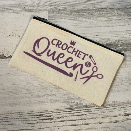 crochet queen purple